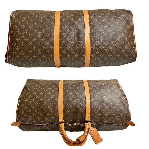 LOUIS VUITTON Monogram Keepall 60 TravelโBag ๐งณ M6 - Picture 9 of 16